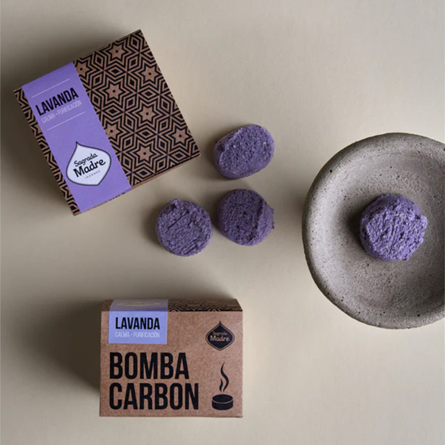 Rökelsekol Lavendel 12st