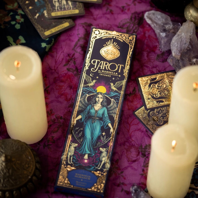 Rökelse Tarot Magnolia & Frankincense 6st