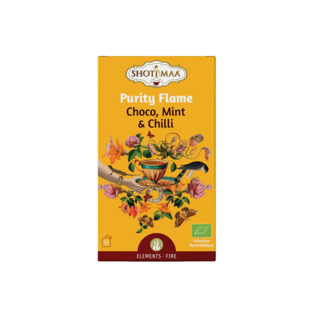 Choklad, Mynta & Chili Örtte EKO 16 x 2g