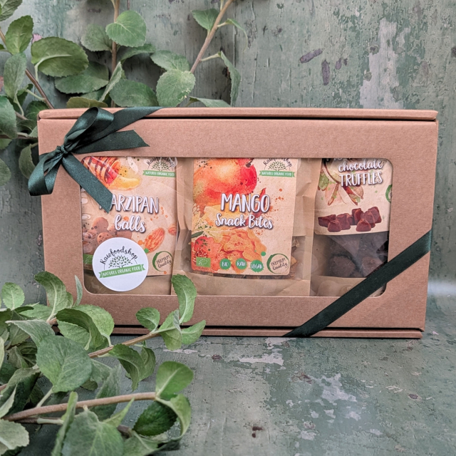 Presentbox Snacks & Choklad EKO 1,2 kg