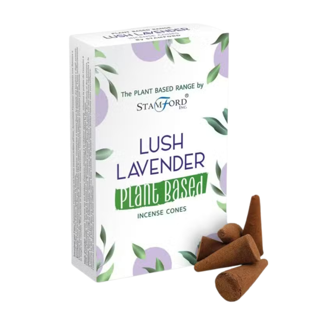 Rökelsekoner Lush Lavender 12st
