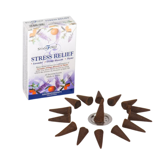 Rökelsekoner Stress Relief 15st
