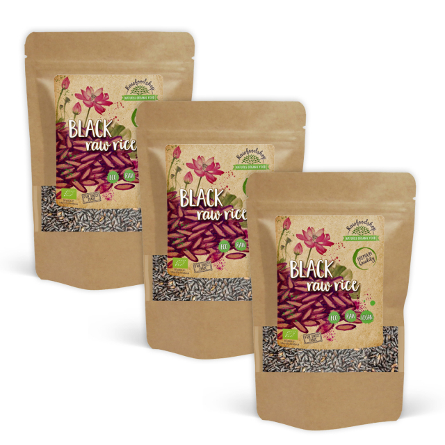 Svart Ris EKO 500g x 3 paket