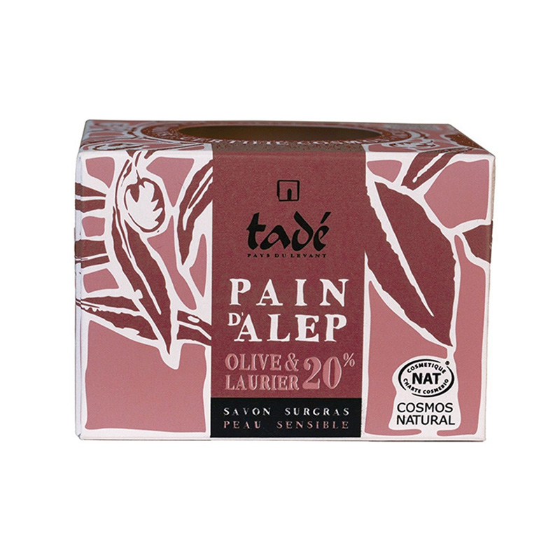 Aleppotvål 20% Lagerbärsolja EKO 190g