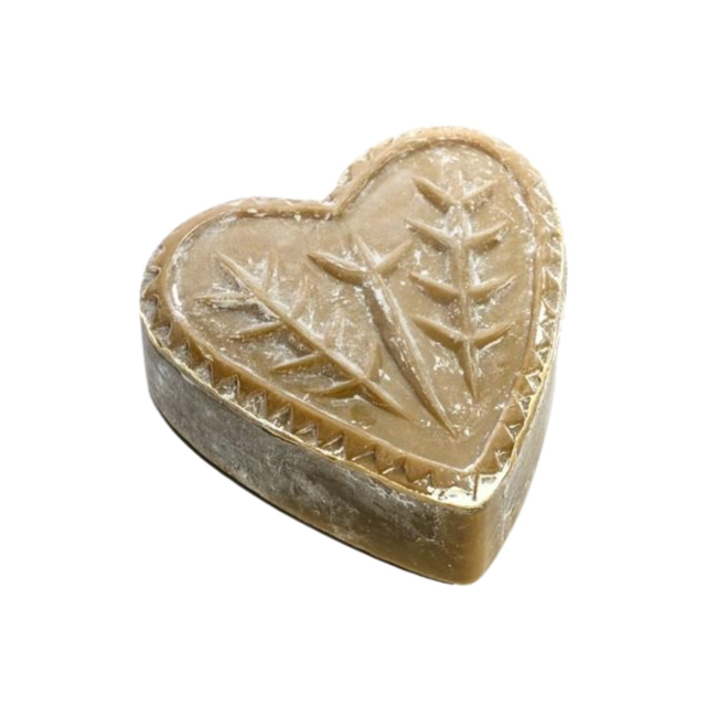 Tvål Aleppo Hjärta Rose 400g
