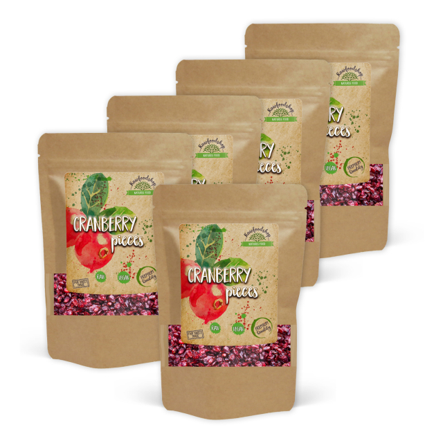 Tranbär i bitar 1kg x 5 paket
