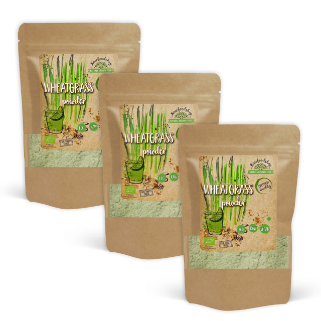 Vetegräspulver EKO 125g x 3 paket