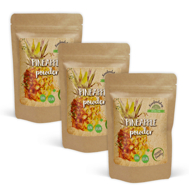 Ananaspulver 125g x 3 paket