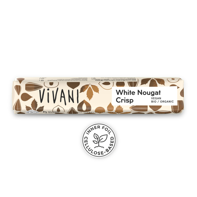 Vivani - Vit Rismjölks Nougat EKO 35g