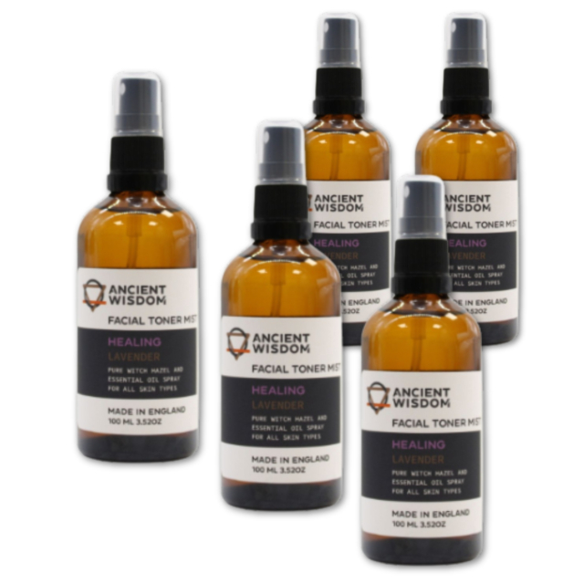 Face Mist Witch Hazel & Lavender 100ml x  5 st