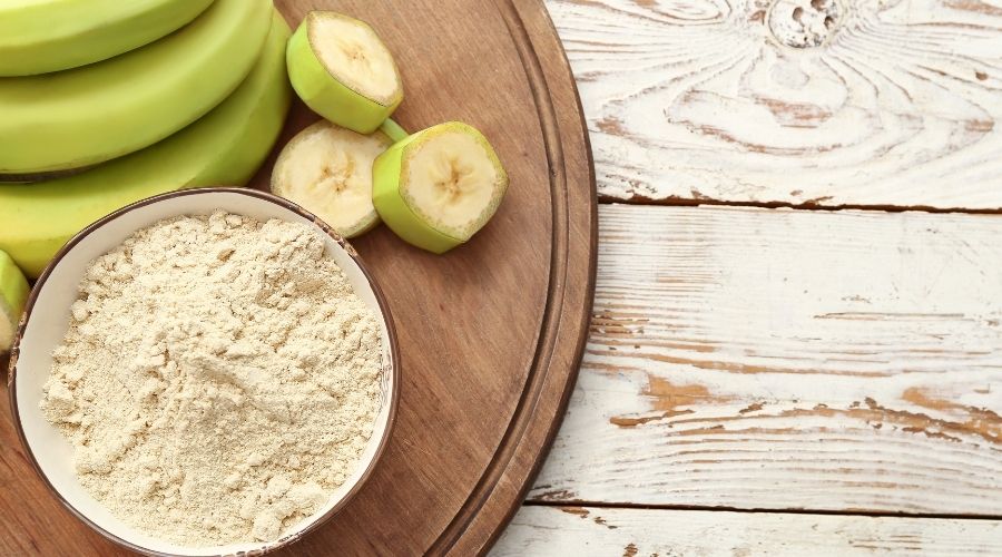 Grön banan - en bra källa till resistent stärkelse!
