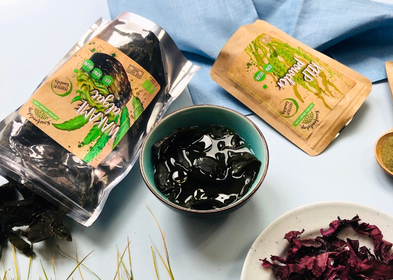 Sjögrässallad med wakame - smakrik gåva från havet