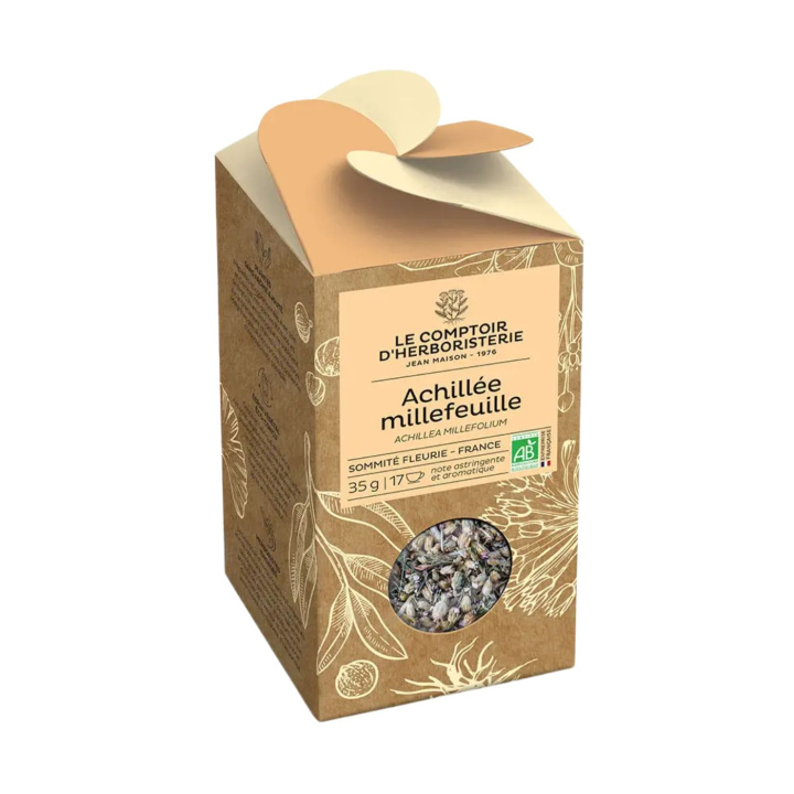 Te Infusion Achillea Yarrow EKO 35g i gruppen Råvaror & Dryck / Drycker / Teer hos Rawfoodshop Scandinavia AB (0102_TM_1)