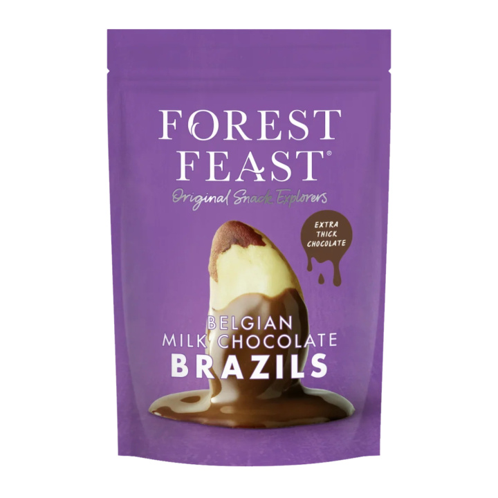 Paranötter i Belgisk Mjölkchoklad 120g i gruppen Råvaror & Dryck / Godis & Choklad / Snacks hos Rawfoodshop Scandinavia AB (05189)