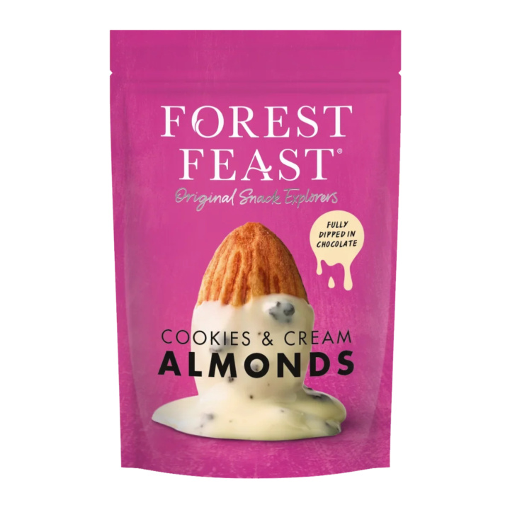 Mandlar Cookies and Cream 120g i gruppen Råvaror & Dryck / Godis & Choklad / Snacks hos Rawfoodshop Scandinavia AB (05191)