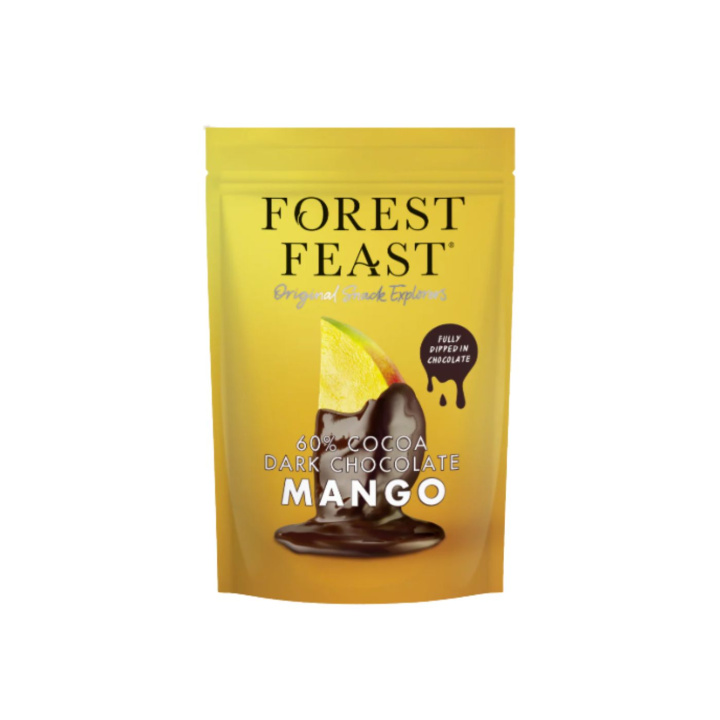 Mango i Mörk Choklad 100g i gruppen Råvaror & Dryck / Frukt & Bär / Mango hos Rawfoodshop Scandinavia AB (05423)