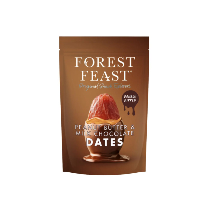 Dadlar i Choklad & Jordnötssmör 140g i gruppen Råvaror & Dryck / Frukt & Bär / Dadlar hos Rawfoodshop Scandinavia AB (05590)