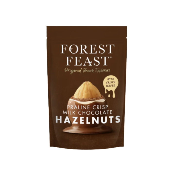 Hasselnötter i Dubbelchoklad & Krisp 100g i gruppen Råvaror & Dryck / Nötter / Hasselnötter hos Rawfoodshop Scandinavia AB (06171)