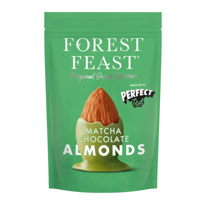 Mandlar i Matchachoklad 120g i gruppen Råvaror & Dryck / Godis & Choklad / Snacks hos Rawfoodshop Scandinavia AB (06283)