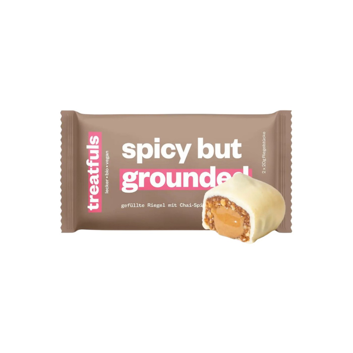 Vit Chokladbar med Chailatte EKO 2x20g i gruppen Råvaror & Dryck / Godis & Choklad / Choklad & Bars hos Rawfoodshop Scandinavia AB (080204-01)