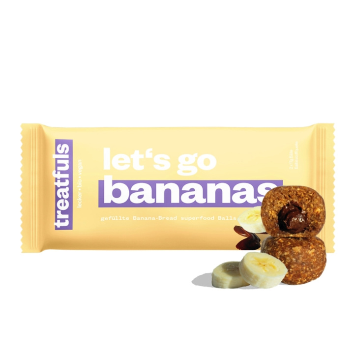 Energibollar med Bananbröd EKO 2x20g i gruppen Råvaror & Dryck / Godis & Choklad / Choklad & Bars hos Rawfoodshop Scandinavia AB (0962010-01)