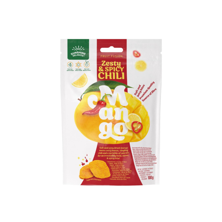 Mango med Chili 100g i gruppen Råvaror & Dryck / Frukt & Bär / Mango hos Rawfoodshop Scandinavia AB (100017)