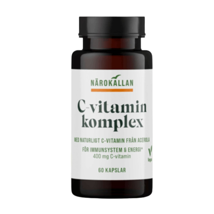 C-vitamin komplex 400mg 60k i gruppen Kosttillskott / Vitaminer / Vitamin C hos Rawfoodshop Scandinavia AB (100037)