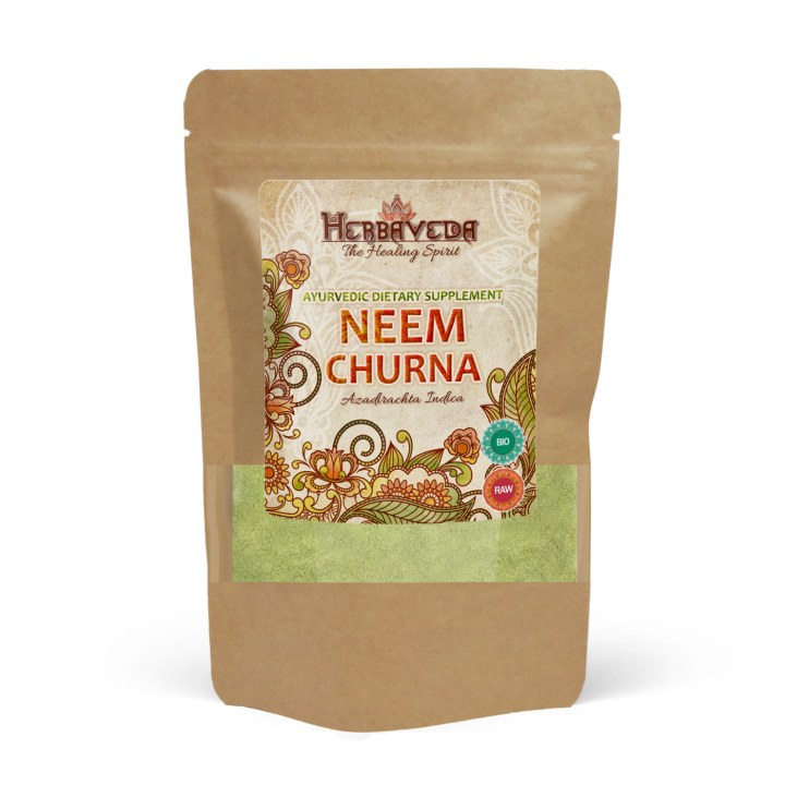 Neem Churna EKO 250g i gruppen Kosttillskott / Örter & Växter / Örter hos Rawfoodshop Scandinavia AB (100114)
