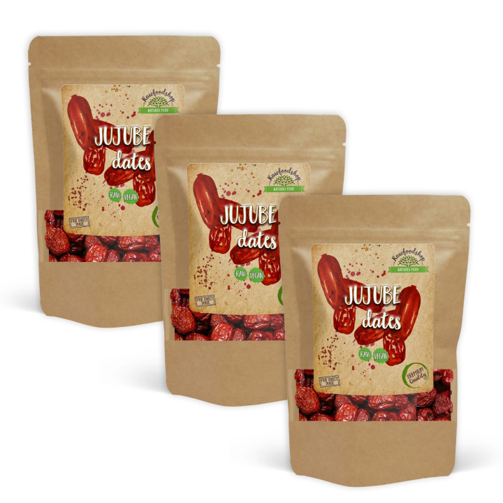 Jujube Dadlar 200g x 3 paket i gruppen Råvaror & Dryck / Frukt & Bär / Övriga Frukt & Bär hos Rawfoodshop Scandinavia AB (100115-SET3)