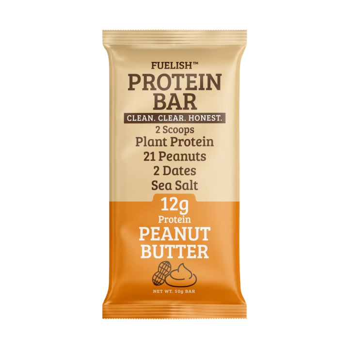 Peanutbutter Bar 50g i gruppen Råvaror & Dryck hos Rawfoodshop Scandinavia AB (101)
