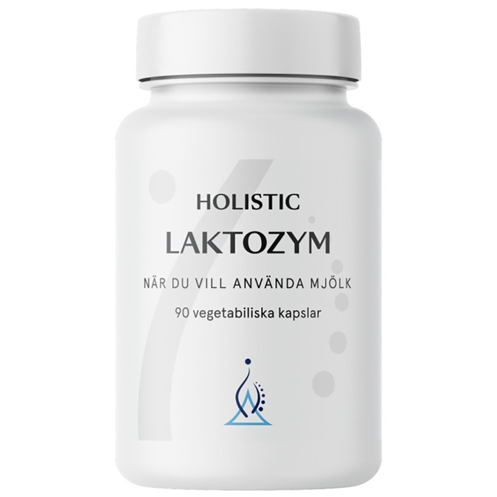 Holistic Laktozym 90kaps i gruppen Kosttillskott / Övriga kosttillskott / Enzymer hos Rawfoodshop Scandinavia AB (1026)