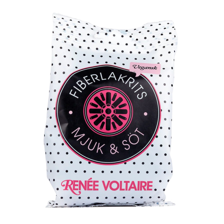 Fiberlakrits Mjuk & Söt 160g i gruppen Råvaror & Dryck / Godis & Choklad / Godis hos Rawfoodshop Scandinavia AB (1030-1)