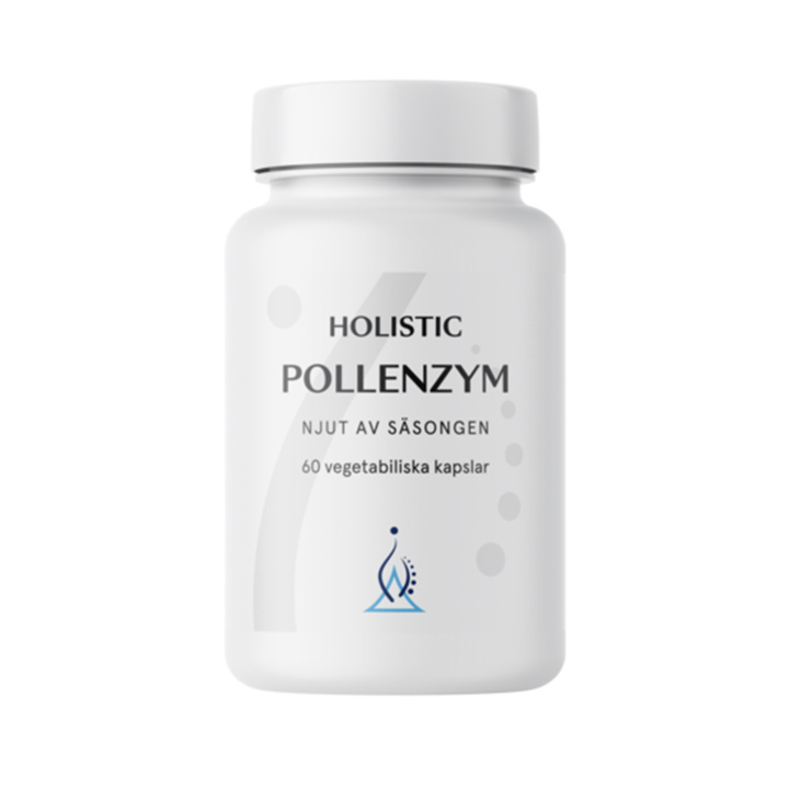 Holistic Pollenzym 60kaps i gruppen Kosttillskott / Övriga kosttillskott / Enzymer hos Rawfoodshop Scandinavia AB (10350)