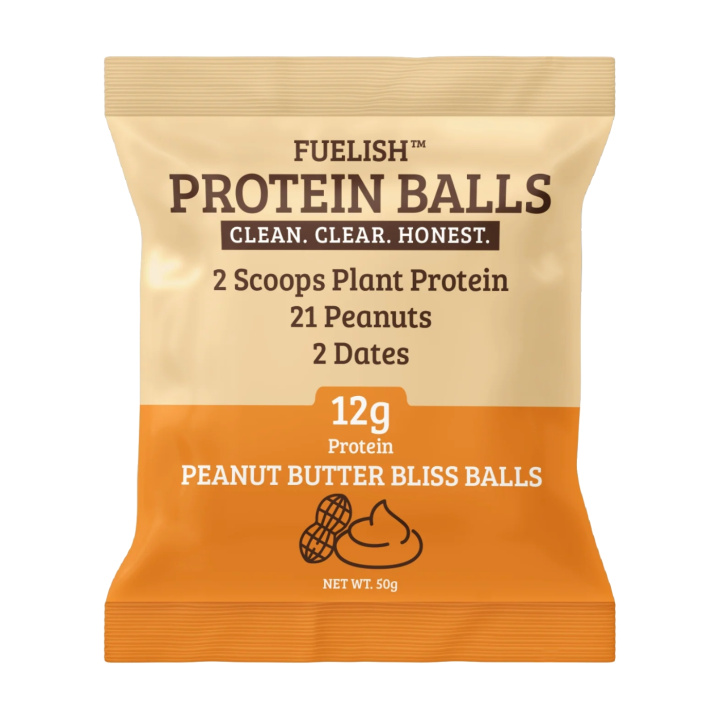 Peanutbutter Balls 50g i gruppen Råvaror & Dryck / Godis & Choklad / Choklad & Bars hos Rawfoodshop Scandinavia AB (105)