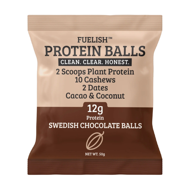 Swedish Chocolate Balls 50g i gruppen Råvaror & Dryck hos Rawfoodshop Scandinavia AB (107)