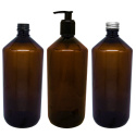 PET-flaska Brun 1000ml