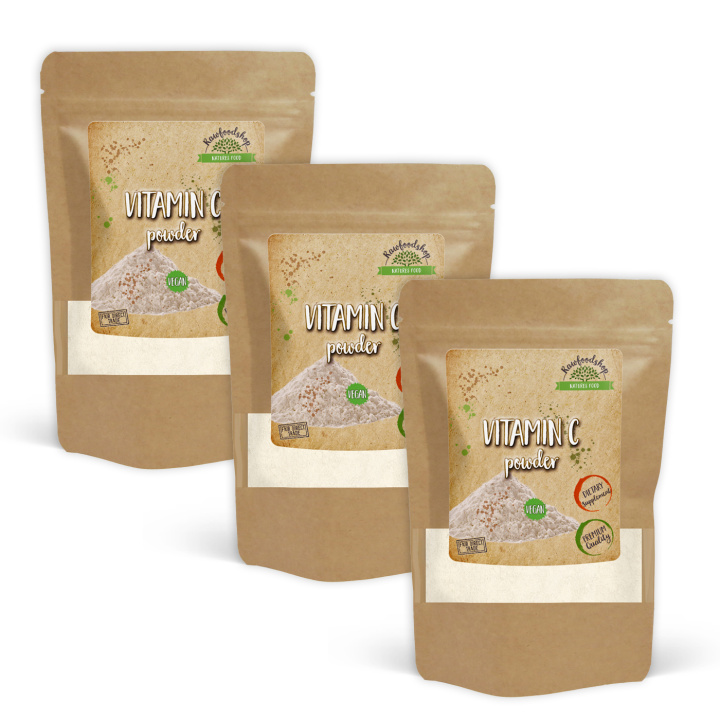 C-vitamin Pulver 250g x 3 paket i gruppen Kosttillskott / Vitaminer / Vitamin C hos Rawfoodshop Scandinavia AB (12501230250-SET3)
