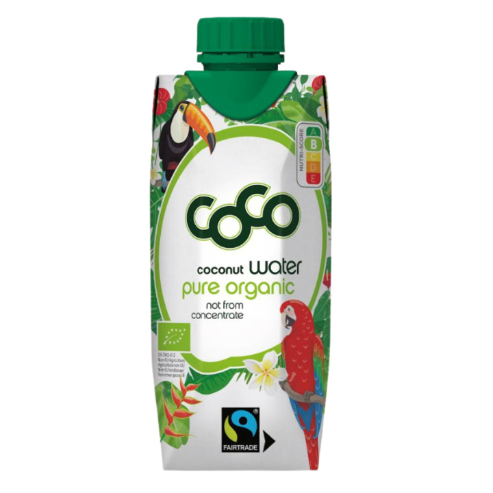 Kokosvatten Pure EKO 330ml i gruppen Råvaror & Dryck / Drycker / Kokosvatten hos Rawfoodshop Scandinavia AB (13413)