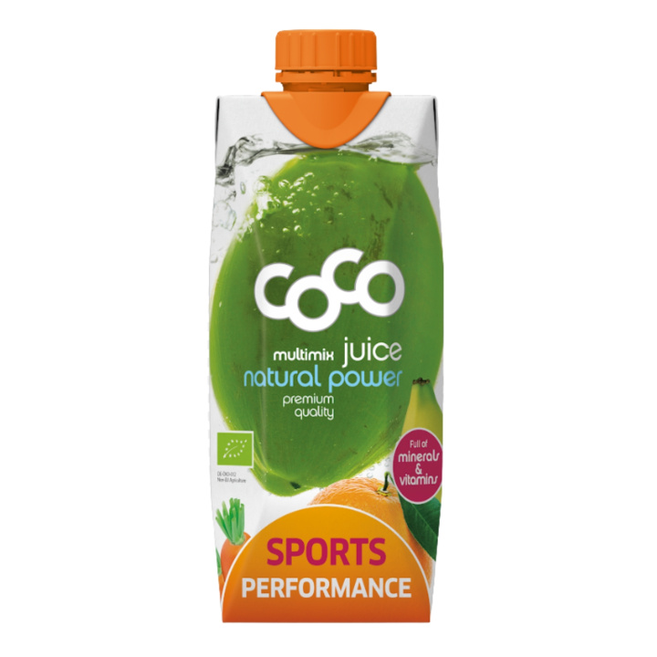 Kokosvatten Performance EKO 500ml i gruppen Råvaror & Dryck / Drycker / Kokosvatten hos Rawfoodshop Scandinavia AB (13642)