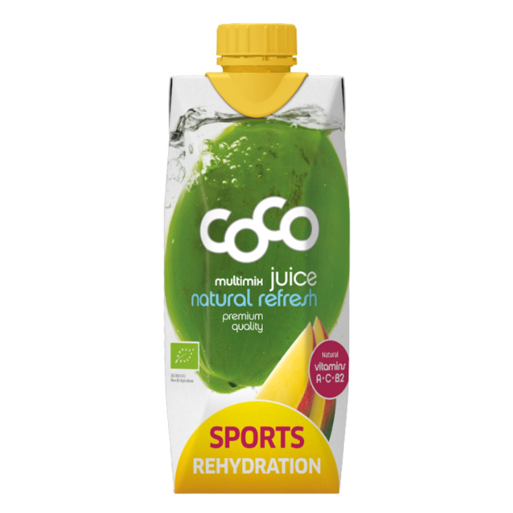 Kokosvatten Rehydration EKO 500ml i gruppen Råvaror & Dryck / Drycker / Kokosvatten hos Rawfoodshop Scandinavia AB (13666)