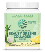 Sunwarrior Beauty Greens Collagen Booster Piña colada 300g