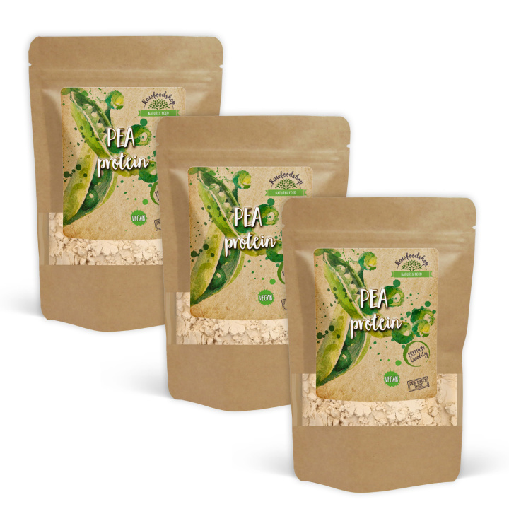 Ärtprotein 1kg x 3 paket i gruppen Råvaror & Dryck / Hälsokost / Proteinpulver hos Rawfoodshop Scandinavia AB (150141-SET3)
