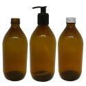 Glasflaska Brun 150ml