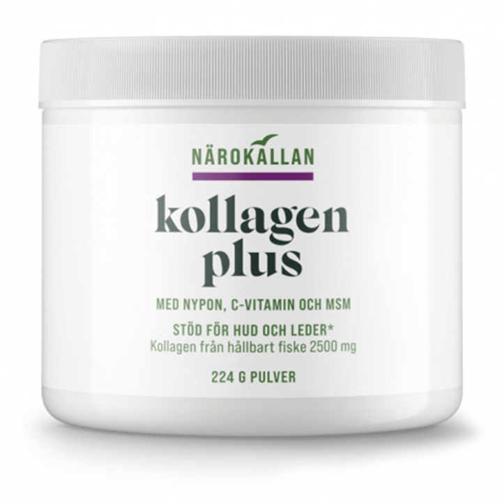 Kollagen Plus 224g i gruppen Kosttillskott / Användningsområde / Leder & Skelett hos Rawfoodshop Scandinavia AB (1807)
