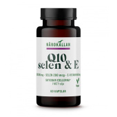 Q10 200 mg + Selen + E 60 Kaps