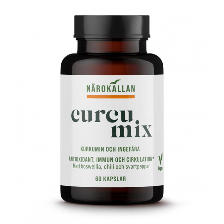 CurcuMix 60 kaps i gruppen Kosttillskott / Örter & Växter / Örter hos Rawfoodshop Scandinavia AB (1843)