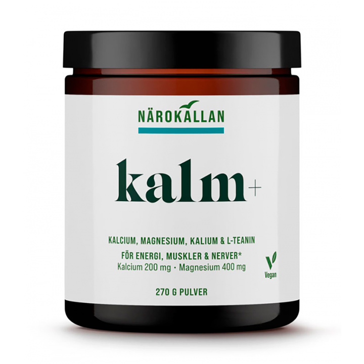 Kalm+ 270g i gruppen Kosttillskott / Mineraler / Mineralkomplex hos Rawfoodshop Scandinavia AB (1983)