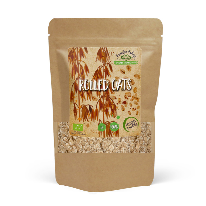 Havregryn EKO 1kg i gruppen Råvaror & Dryck / Bakning / Gryn, flingor & puffar hos Rawfoodshop Scandinavia AB (205051)