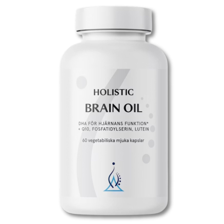 Holistic Brain Oil 60kaps i gruppen Kosttillskott / Övriga kosttillskott / Omega 3 & Fettsyror hos Rawfoodshop Scandinavia AB (20605)