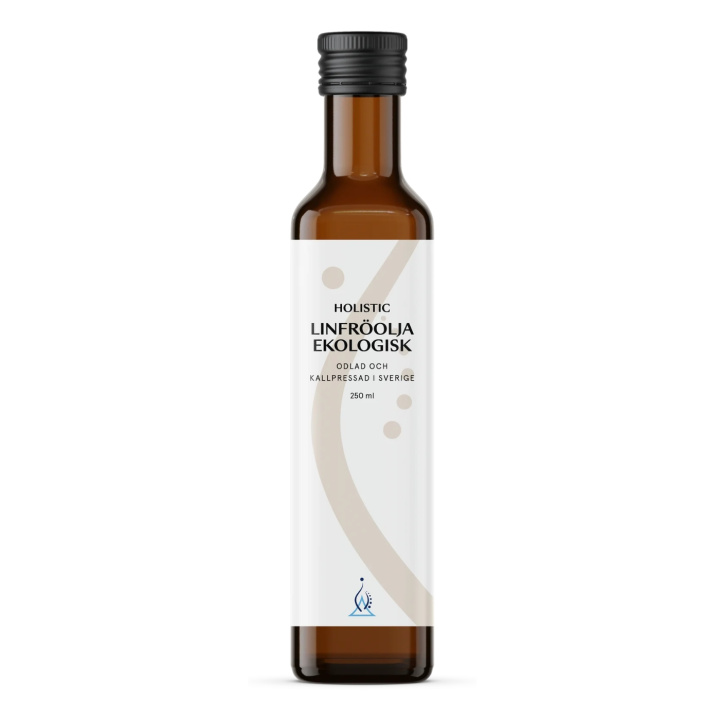 Holistic Linfröolja EKO 250ml i gruppen Råvaror & Dryck / Skafferiet / Oljor / Oljor hos Rawfoodshop Scandinavia AB (20700)